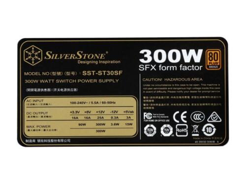 SilverStone SFX Series SST-ST30SF-V2 300 W SFX 80 PLUS BRONZE Certified Active P - Picture 6 of 7