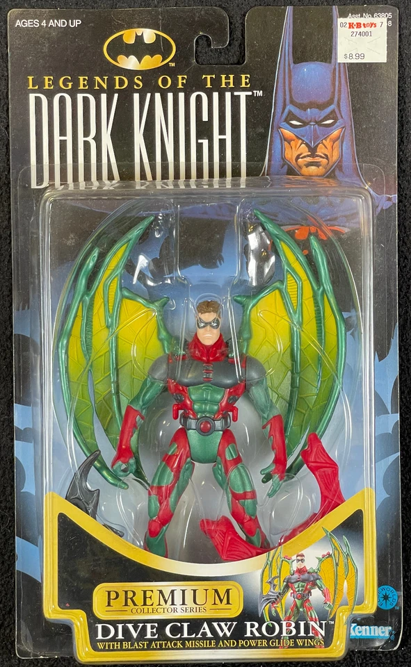 VINTAGE 1994-1997 Hasbro/Kenner 5" Batman Action Figure Collection (21 FIGS) MOC - Image 3 of 4