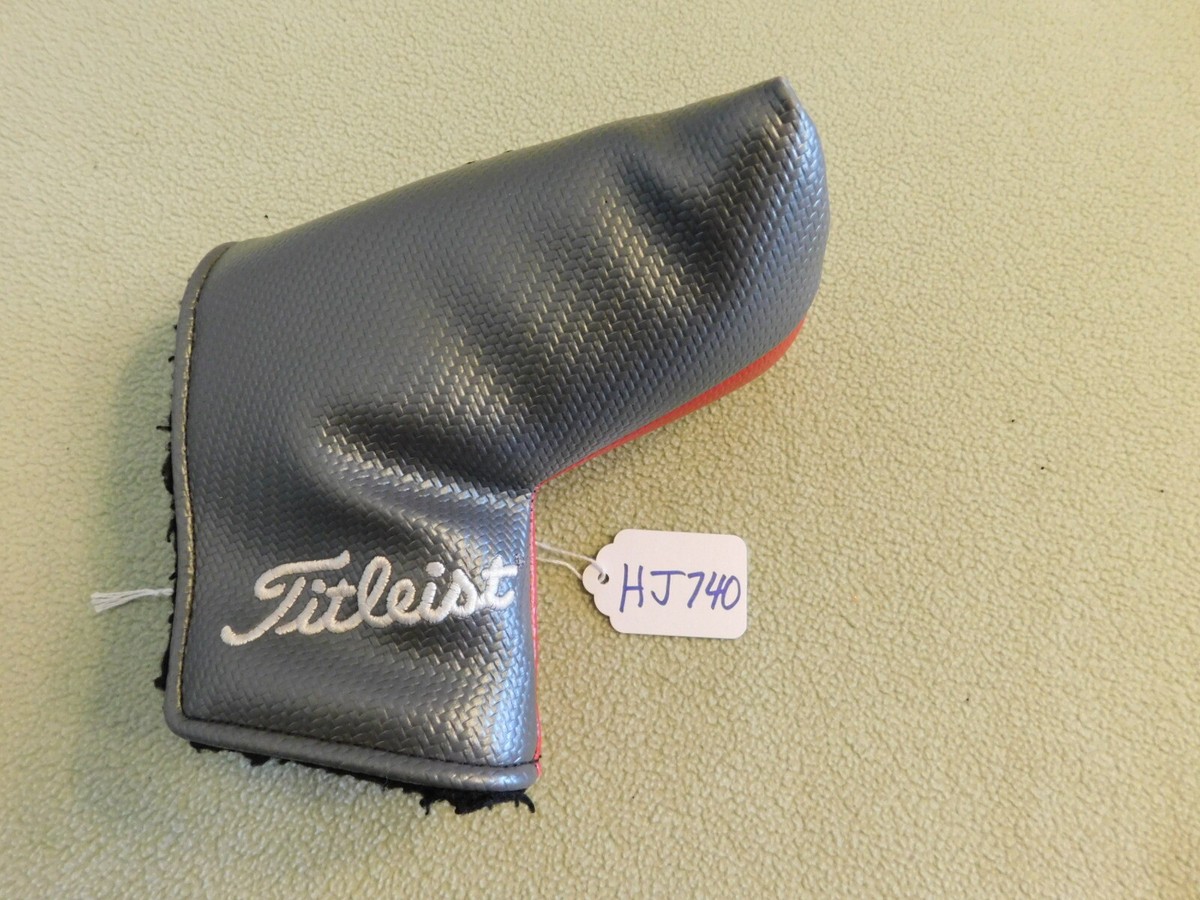 Titleist - パーターカバー Titleist タイトリスト パターカバー グレー 金 ゴルフティー