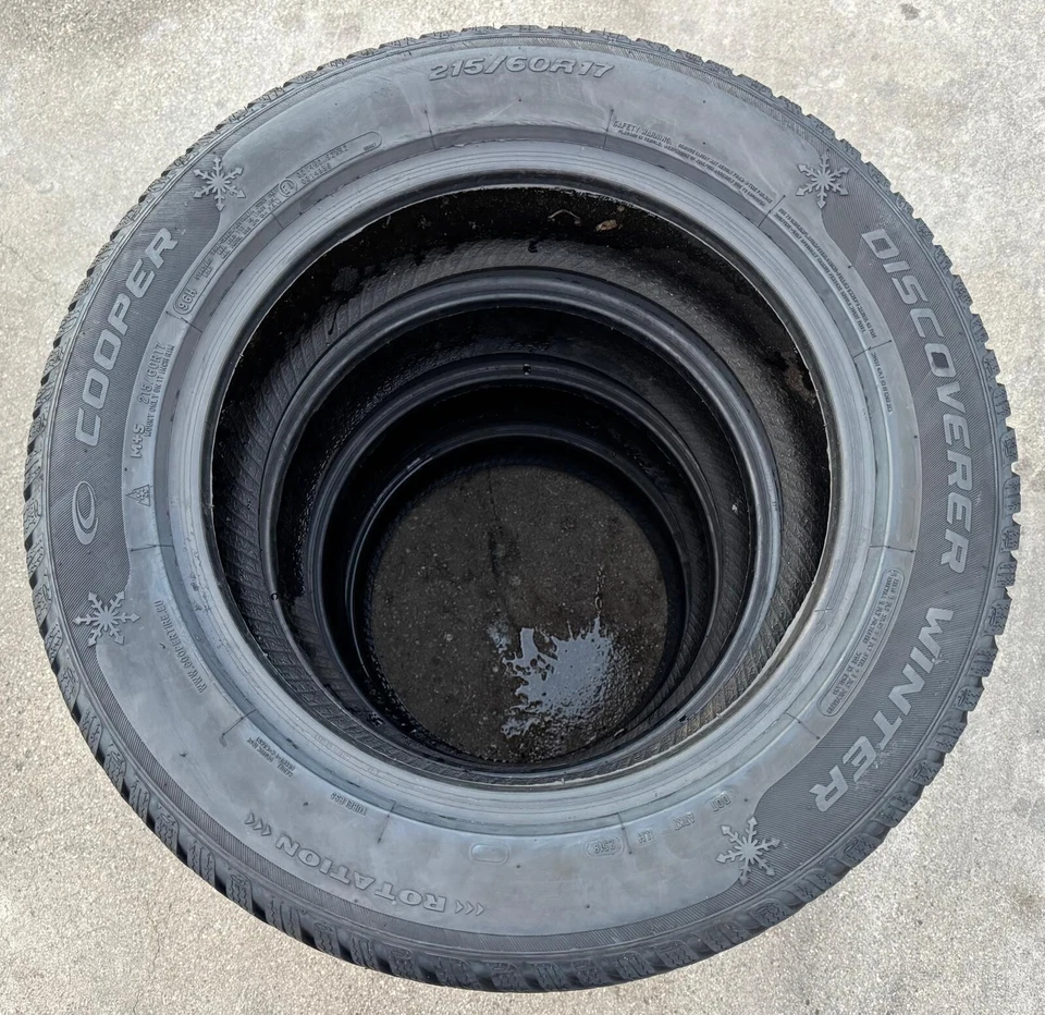 4 PNEUMATICI INVERNALI COOPER DISCOVERER WINTER 215/60R17 96H GOMME USATE - Bild 4 von 4
