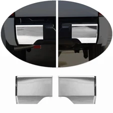 For Toyota Tundra 2022-2025 Chrome Rear Bumper End Cap Side Corner Cover Trim 2P