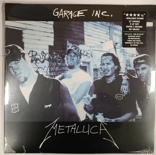 Metallica – Garage Inc.- 3 LP Vinyl Records 12" - NEW Sealed  Thrash Heavy Metal