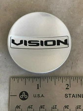 Vision Wheels Wheel Rim Silver Snap In Hub Cover Center Cap C-469S C-631-3 C469S
