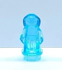 LEGO Star Wars Princess Leia Hologram Blue Minifigures From Set 75270 VERY SMALL