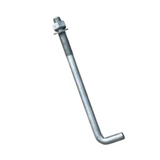Sandbaggy 3/4" x 10" Threaded Concrete Anchor L-Bolts - Hot Dipped Galvanized
