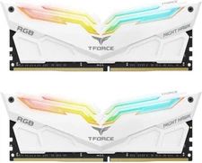 Team T-Force Night Hawk RGB 16GB (2X 8GB) DDR4 3200MHz Memory - White