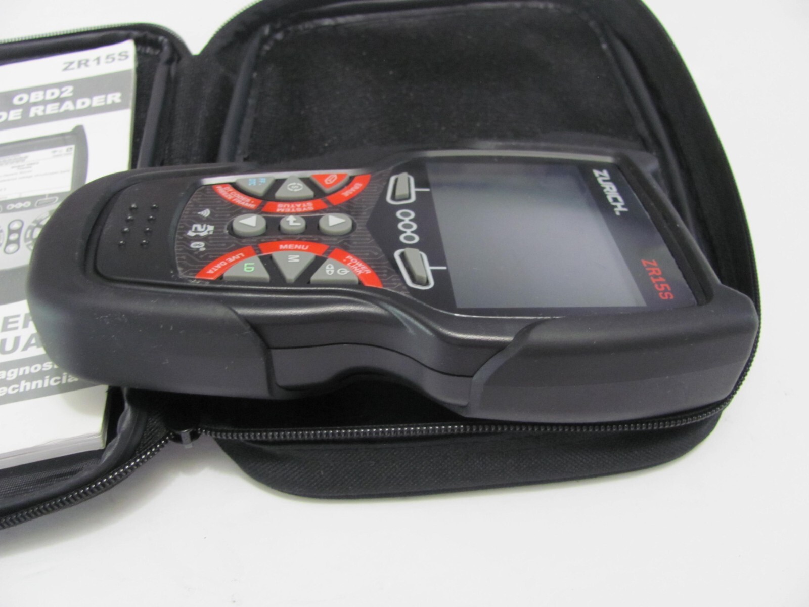 Zurich ZR15S OBD2 Auto Code Reader Scanner with Case Tool ONLY eBay