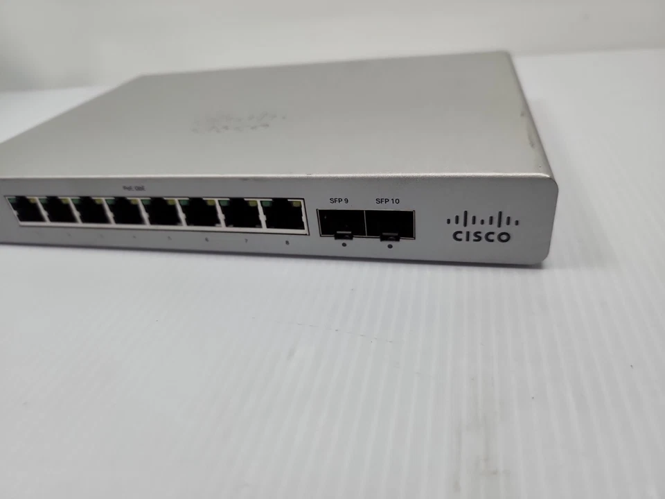 Cisco Meraki MS120-8LP-HW 8-Port PoE UNTESTED  #CC - Image 3 of 4