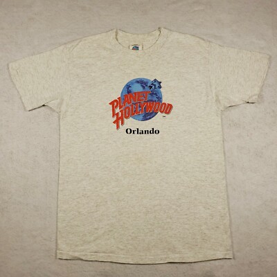 Vintage 90s Planet Hollywood Orlando T Shirt Men's Adult Sz