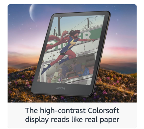Amazon Kindle Colorsoft Signature Edition 32 GB-Colour Display-Wireless Charging - 第 3/8 張圖片