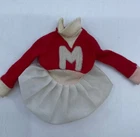 Vintage Barbie 1971 Francie Get Ups N Go Cheerleader Dress Outfit  #7711