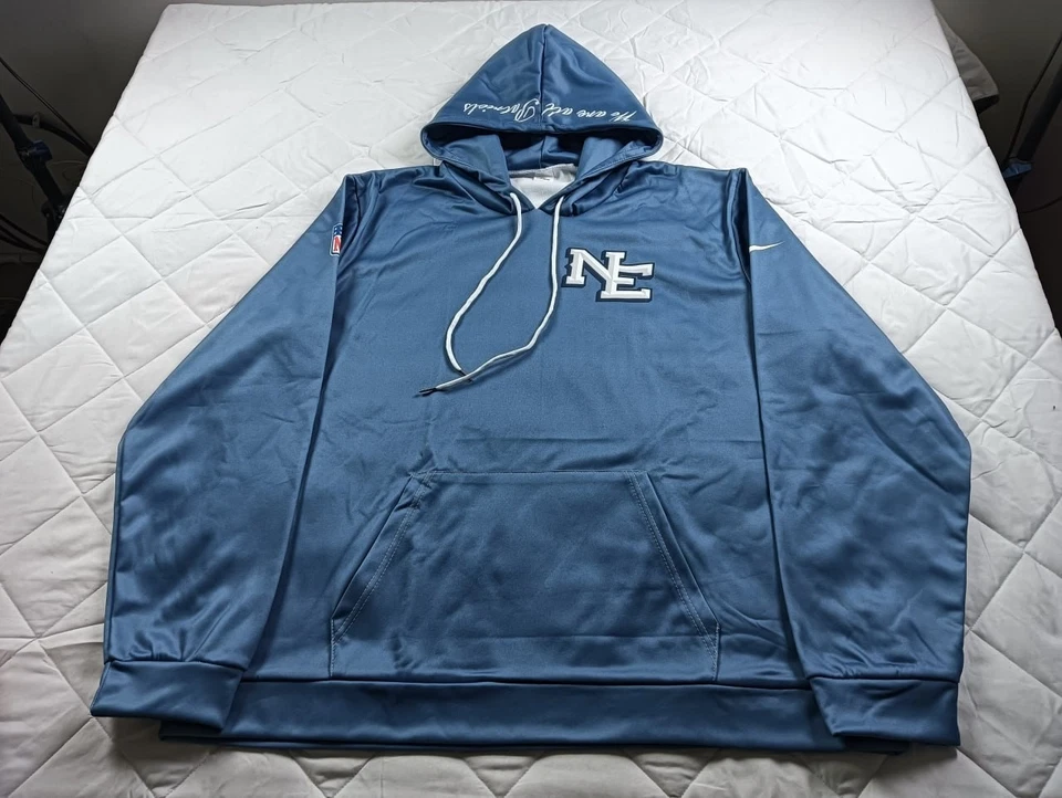 Sudadera con capucha azul tormenta Patriots Rivalries Foto 3 de 4