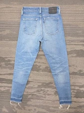 Levi's Japan Made & Crafted Jeans Size 25 Blue Tab 721 High Rise Skinny Selvedge