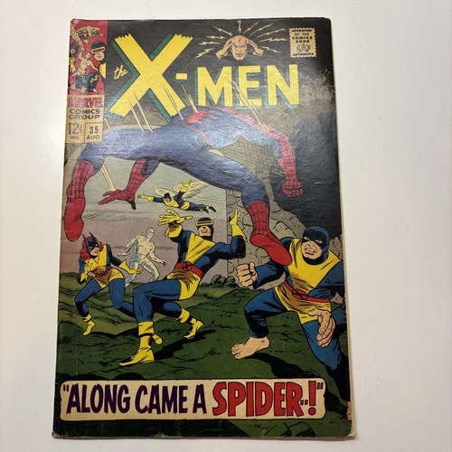 X-Men #35 Lower MidGrade Amazing SpiderMan Marvel 1967