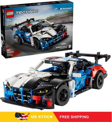 LEGO Technic BMW M4 GT3 EVO Race Car Toy - Building Toy for Boys & Girls,- 42226