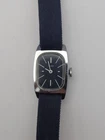 Vintage Timex Mechanical Womens Watch Blue Dial Tank Style