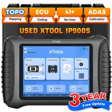 USED XTOOL IP900S Auto Diagnostic Tool Scanner Topo Mapping Key Programming ADAS