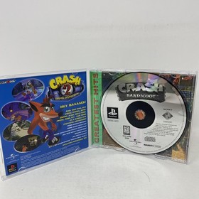Crash Bandicoot PS1 PlayStation 1 Complete CIB Greatest Hits