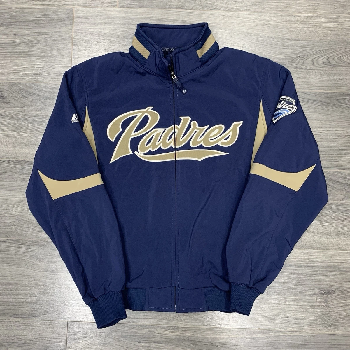 COOPERS TOWN Majestic サンディエゴパドレス　ナイロン L 25+ Majestic San Diego Padres MLB Jackets for sale | Updated Oct 2026