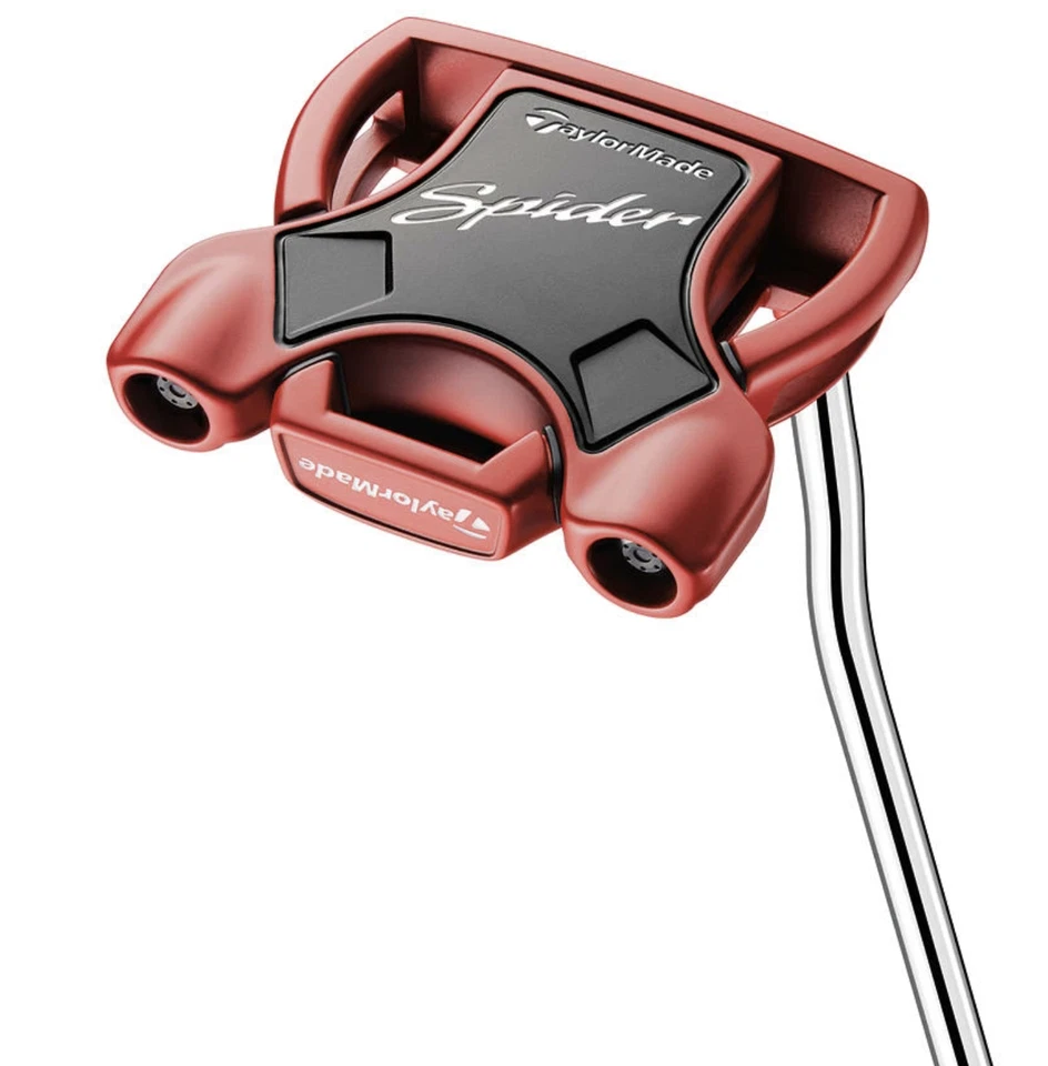 TaylorMade Spider GHOST Red Putter Double Bend 33ich RH Stahlschaft HC NEU - Bild 3 von 4