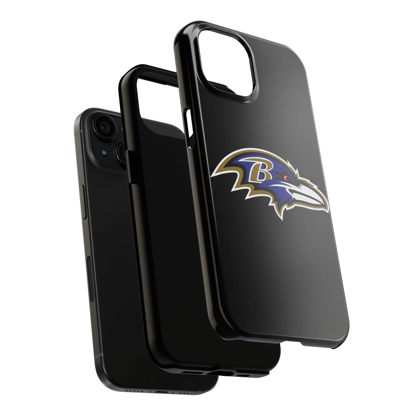 Baltimore Ravens Phone Case for iPhone Durable Football Fan Style