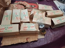 10 Vintage Sylvania Super Flash No. 0 Flashbulb NOS Wabash Photolamp