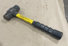 Nupla Sledgehammer, 3 lb. Steel Head, Fiberglass Handle, 14” OAL