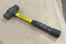 Nupla Sledgehammer, 3 lb. Steel Head, Fiberglass Handle, 14” OAL