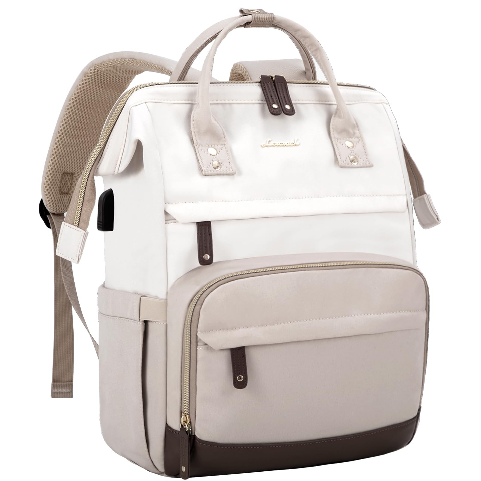 Stylish 15.6 Inch Laptop Backpack for Women - Spacious Work Business Bag-image