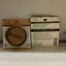 2x MILANI Conceal + Perfect Powder Foundation Shine Proof Makeup #06 Beige