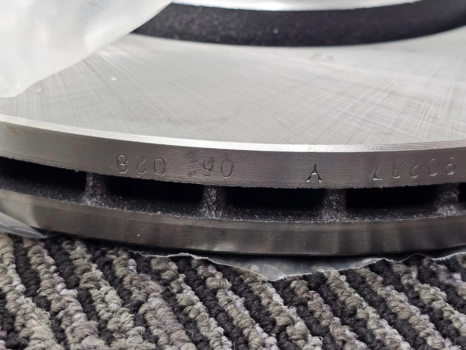 (QUANTIDADE 2) Rotor de freio a disco Wearever YH145278 para Volkswagen Beetle 2000-2010 - Imagem 3 de 4