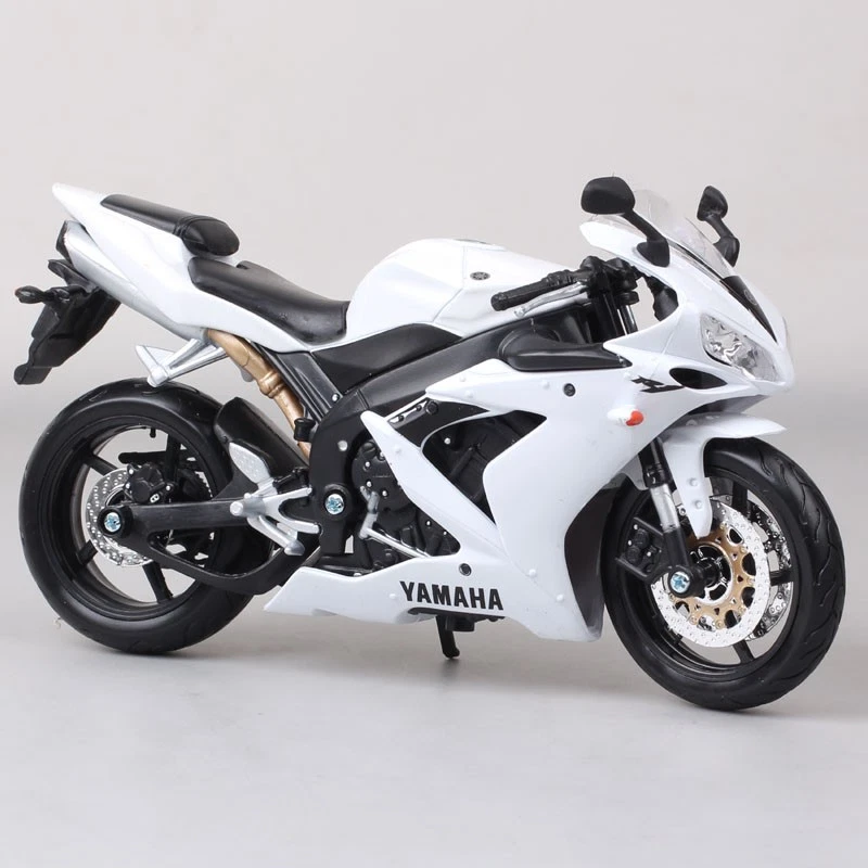 1/12 Maisto Yamaha YZF-R1 YZF R1 2004 Race Bike Diecast Motorcycle Model Toy - Image 4 of 4