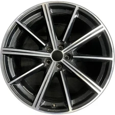 Audi Machined Black SQ7 Q7 OEM Wheel 21” 2020-2024 Factory Rim Original 12054
