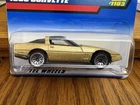 HOT WHEELS  "1980 CORVETTE" FROM 1998  COLL #1103 VINTAGE VHTF GOLD CHROME LACE