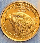 🔥🔥2023 Gold Eagle $5 ~ICG  MS70~   1/10 Oz Gold   #141