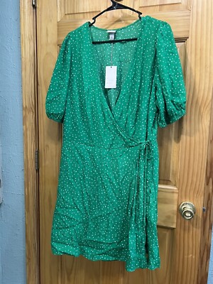 A New Day (NWT) beautiful Kelley green with white polka-dots dress size XXL | eBay A New Day (NWT) beautiful Kelley green with white polka-dots dress size XXL | eBay
