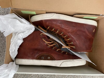 Frye Chambers High top leather sneakers size 9.5 | eBay display picture 1