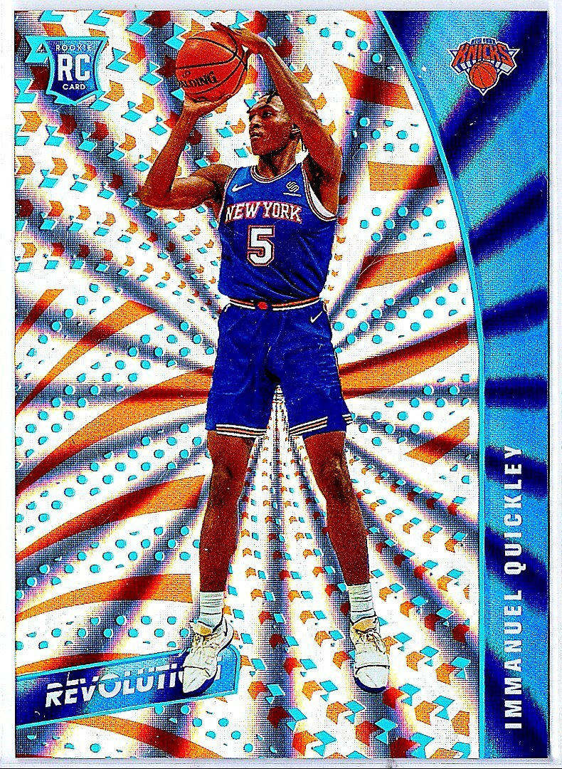 Immanuel Quickley 2020-21 Revolution #115 Sunburst /75 Rookie Knicks