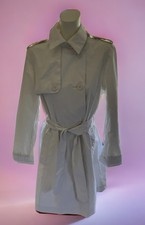 Ilse Jacobsen Women’s Winter White Raincoat Size Medium