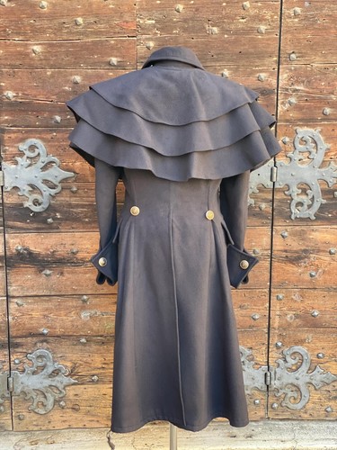 Men's Redingote, Wool Coat, Early 19th Century Coat - Picture 4 of 5