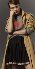 Maeve Pleated Skirt New with Tags Retail 110 Size 14 Fast Free Shipping