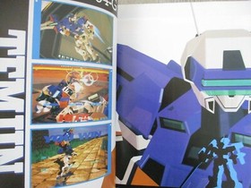 VIRTUAL ON Cyber Troopers Dennoh Kouryaku Manual Guide Sega Saturn book SI94