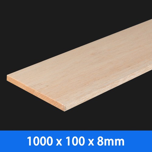 Balsa Wood Sheet Board Panel Thick 0.75mm-10mm Aircraft Ship Model DIY 310*100mm - Picture 27 of 28