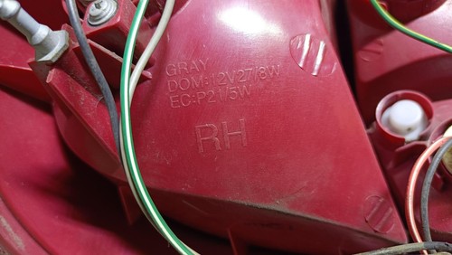 HYUNDAI GETZ RIGHT TAILLIGHT TB, 10/05-09/11 05 06 07 08 09 10 11 - Picture 3 of 5