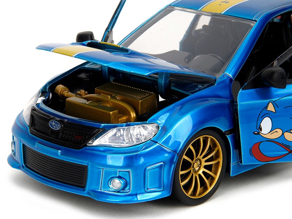 EBBRO SUBARU WRX STI ミニカー サイン入り 2012 Fast & Furious Brian's 2012 Subaru Impreza WRX STI 1:24