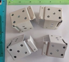 Mini Blind Bracket for 1" X 1 1/2" Headrail (inc. Bali): Metal (Box Style)