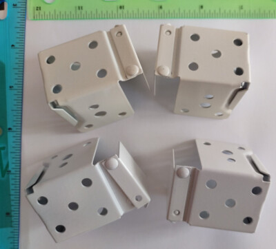 Mini Blind Bracket for 1'' X 1 1/2'' Headrail (inc. Bali): Metal (Box Style)