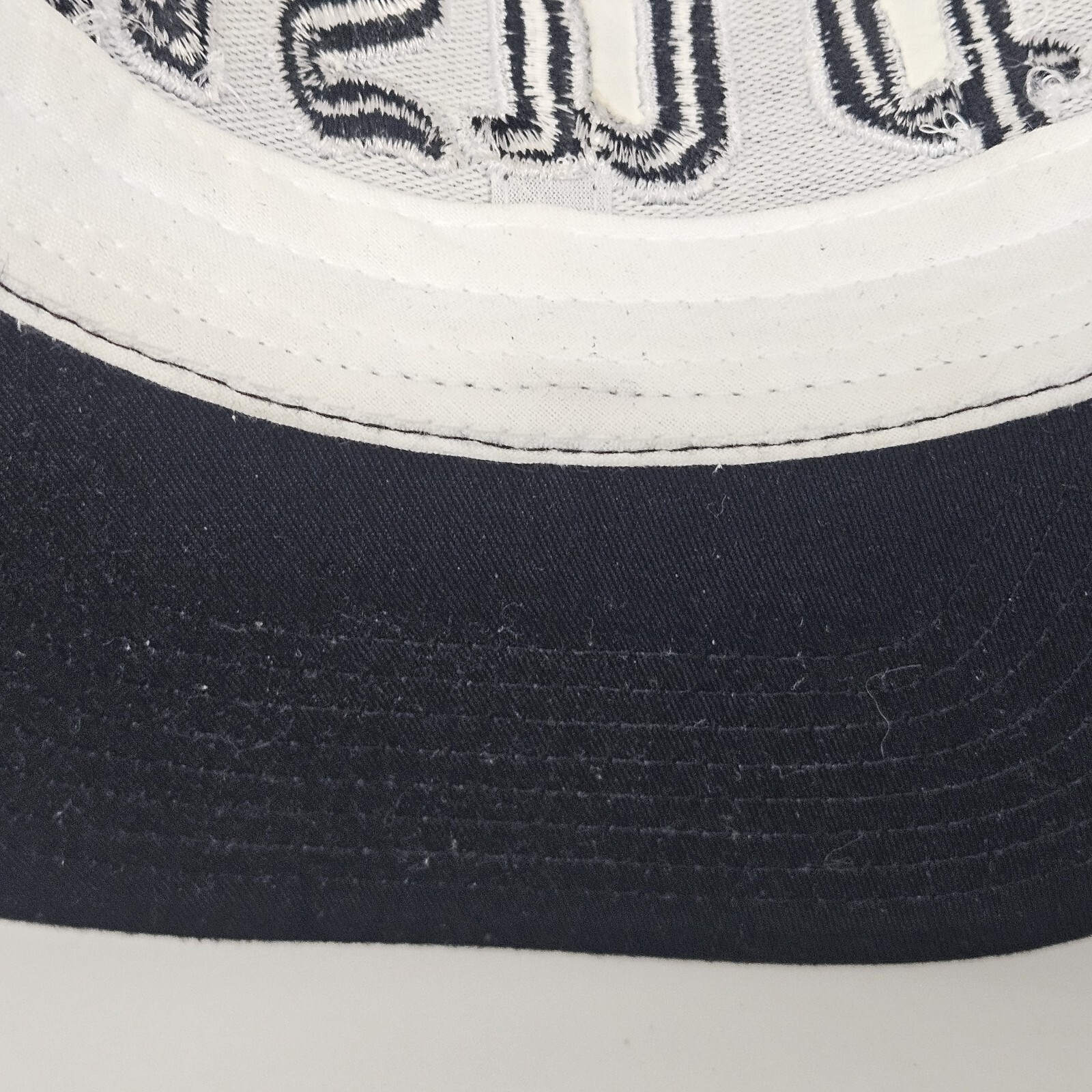 PUSH Hat Fancy Script Adjustable Snapback Black F… - image 7