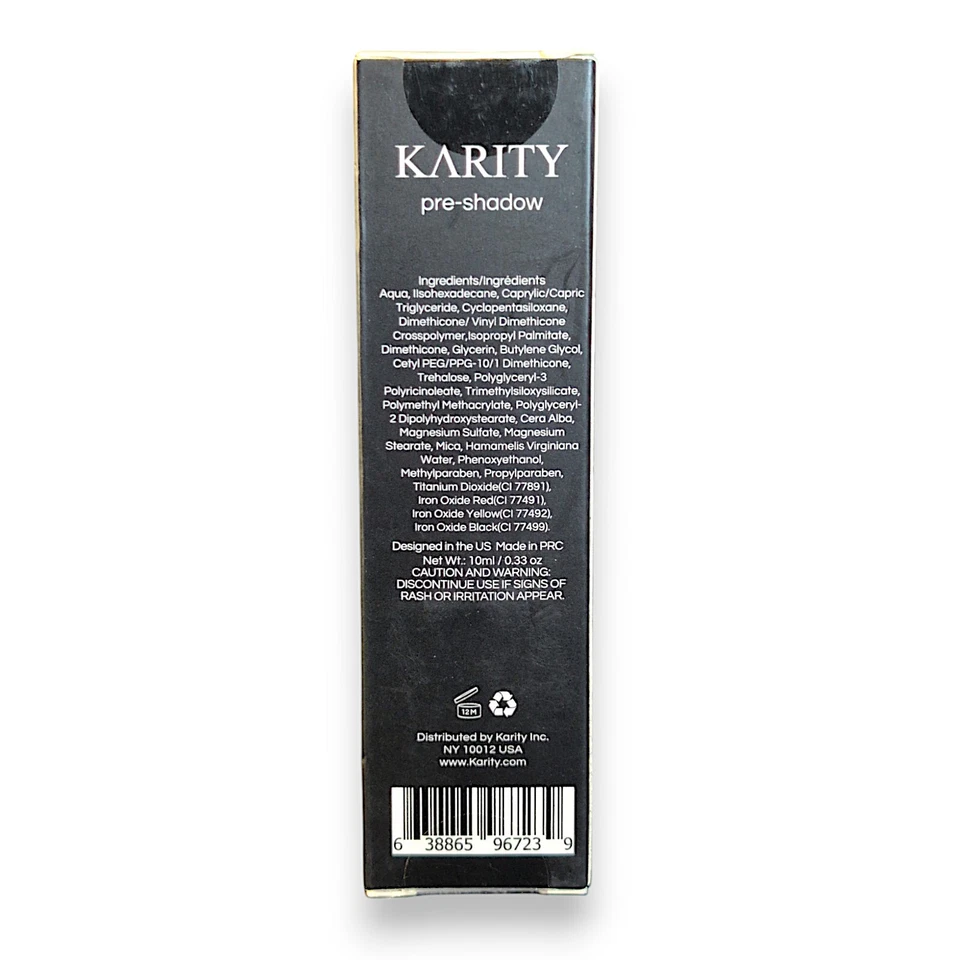 Karity Pre Shadow Primer Long Lasting Anti Crease 0.33 oz - Image 2 of 2