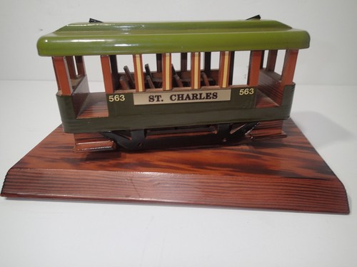 Handcrafted St. Charles Desire Cable Car G. Price Enterprises Louisiana - Picture 2 of 5